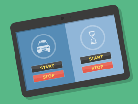 Field Service Solution | Time and travel cost tracking